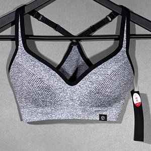 NWT Bally Total Fitness Sports Bra Marika Wire Free Low Impact Size‎ S